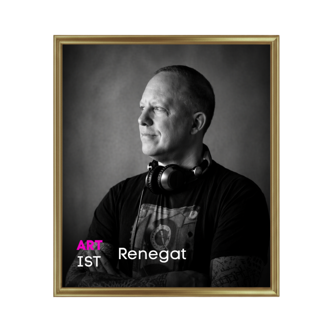 Porträt des Techno DJ Renegat im Elbtronika Kollektiv